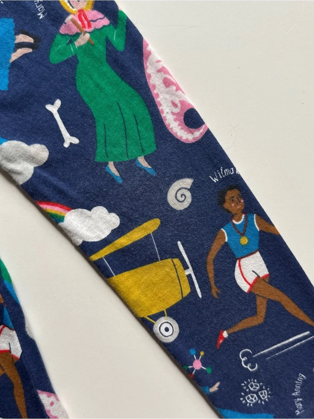Mini Boden Girls When I Grow Up Print Tunic in Starboard Blue - Size 8-9Y